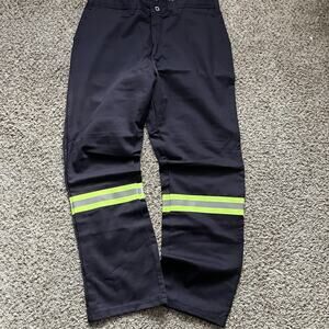 Big Bill Mens Welders Pants Hunting Neon Yellow Trim New Size 38x32 Black Canada